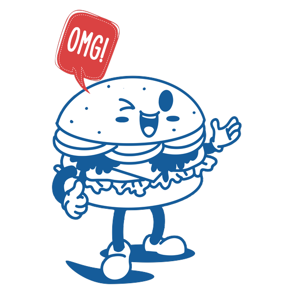 Shimmy's burger character