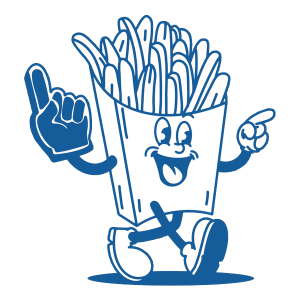 Shimmy's fries character